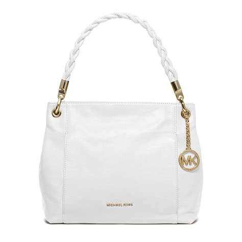 michael kors handtasche weis|michael kors top handle handbags.